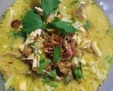 Foto langkah ke 10 dari resep SOTO AYAM kuah kuning.
