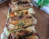Une image de l'étape 5 de Nems au poulet croustillant.