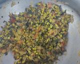 A picture of step 5 of Mung sprout and methi pulao.