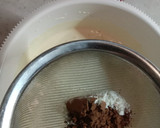 Foto langkah ke 4 dari resep Brownies Kukus ala Amanda Brownies.