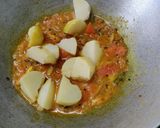 A picture of step 4 of Potato, Brinjal Dry Curry With Mixed Mustard Powder.