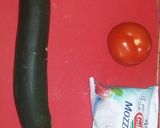 Foto del paso 1 de la receta: Montadito de calabacín queso y tomate