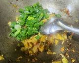 A picture of step 4 of Veg Manchurian.