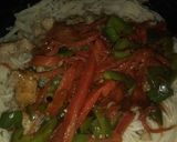 A picture of step 5 of Chicken Chowmein 😋.