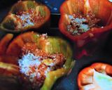 A picture of step 8 of 🌶️Oven-Baked Stuffed Bell Peppers with Ground Chicken or Turkey 🐔.