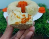 Foto langkah ke 8 dari resep Bolu Kukus Wortel (1 telur, No Mixer).
