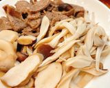 Hình bước làm 2 của món Phở chay