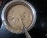 A picture of step 8 of Chenikkaya pachadi.
