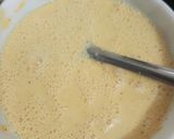 A picture of step 1 of Punjabi kadhi pakora.
