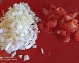 Foto del paso 3 de la receta Guisantes con cigalas, gambas y chipirones