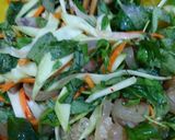 Hình bước làm 5 của món Gân bò trộn xoài