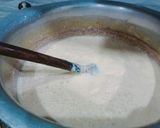A picture of step 2 of Matka firni.