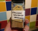 A picture of step 2 of Vickys Italian Sausage Seasoning plus Recipe Idea GF DF EF SF NF.