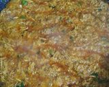 A picture of step 7 of Resha chicken.