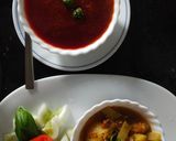 A picture of step 6 of Doodhi alu sabji in garlic green masala gravy!!.