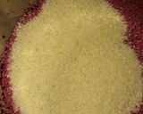 A picture of step 1 of Beetroot appams.
