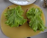 Foto langkah ke 4 dari resep Sourdough bread sandwich with chicken barbeque.