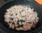 Foto del paso 1 de la receta: Risotto de secreto y champiñones