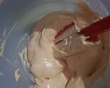 Foto langkah ke 2 dari resep Cake puding busa merah putih.