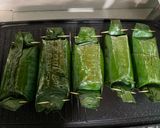 Foto langkah ke 5 dari resep Nasi Bakar Ayam Suwir Kemangi.