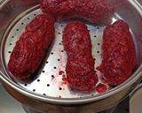 A picture of step 4 of Beetroot Muthiya.
