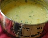 A picture of step 5 of Cabbage Paal Koottu.