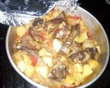 صورة لخطوة 2 من وصفة اضلاع مع الخضر 🍖🥔🥔