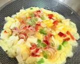 Gambar langkah 3 resipi 👩🍳Telur Dadar Tauhu Keras.