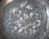 Foto langkah ke 7 dari resep Pandan Charcoal Sourdough Bread (88% - Oven Tangkring).