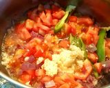 A picture of step 5 of Chicken Ginger Curry😍🍗🍜.