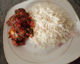 A picture of step 6 of Goat meat hot sauce.