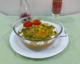 A picture of step 4 of Shahi paneer.