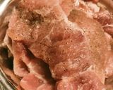 Zöldfűszeres-mustáros karaj recept fázis 1 fotója