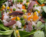 Foto del paso 6 de la receta: Ensalada de colores y sabores con arroz