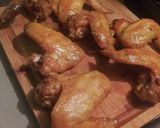A picture of step 8 of Nonbreaded honey mustard wings.