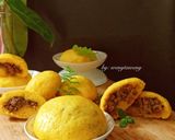 Foto langkah ke 7 dari resep Bakpao Kabocha (Labu Kuning) isi Ayam Kecap.
