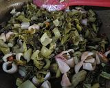 Foto langkah ke 4 dari resep Sawi Asin Homemade.