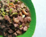 Foto langkah ke 5 dari resep Oseng mercon daging pete.