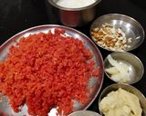 A picture of step 3 of Carrot Halwa. (Gajar Halwa).