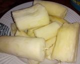 A picture of step 2 of Boiled cassava.