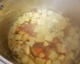 A picture of step 2 of My Celeriac, Onion + Carrot Soup.
