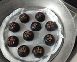 A picture of step 8 of Eggless Soft And Chewy Choco Brownie Cookies(Brookies)Without Oven.