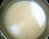 A picture of step 4 of Zebra bread pudding.