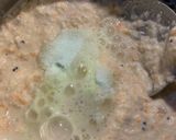 A picture of step 3 of Savoury waffles in silicon mould.