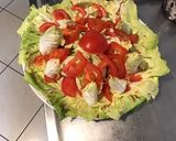 Une image de l'étape 5 de Duo de salades aux tomates et olives violettes du Pérou.