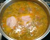 A picture of step 2 of Homemade Chicken and Vegetable Soup.