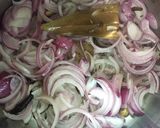 A picture of step 1 of Peas Pulao.