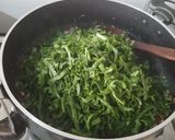 A picture of step 6 of Corn Spinach Dill Pulao.