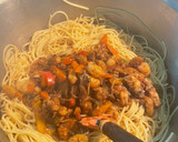 Foto del paso 6 de la receta: Pasta con camarones 🍤 estilo Oriental 🫶