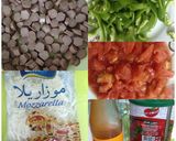 صورة لخطوة 2 من وصفة بيتزا عطريقتي 🤓🤓🤓🤓